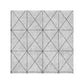 Sample 2697-78005 Intersection Silver Geometric Wallpaper