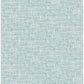 Sample NU2919 Aqua Poplin Texture, Graphics Peel and Stick Wallpaper