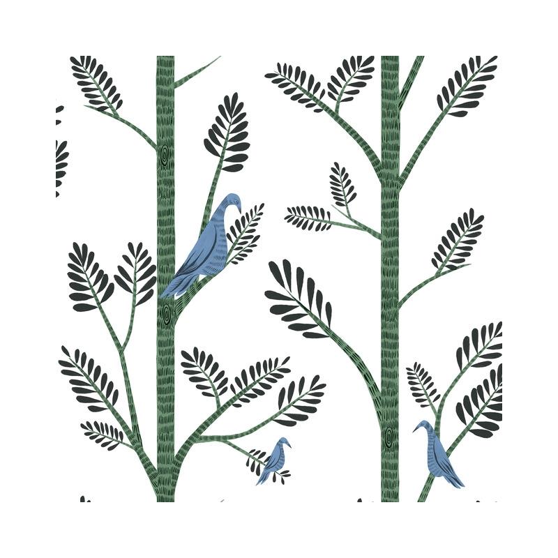 Sample PSW1237RL Aviary Branch Peel and Stick, Risky Business Vol. III by York Wallpaper