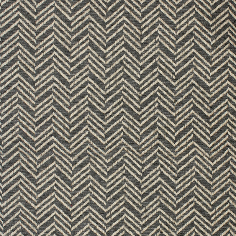 Purchase F4077 Charcoal Gray Chevron Greenhouse Fabric