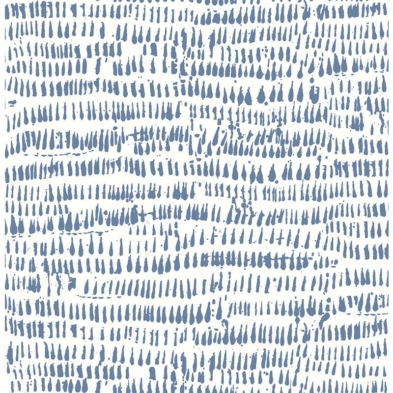 Sample 2764-24357 Runes Blue Brushstrokes Mistral by A-Street Prints