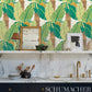 Select 5009173 Ananas Palm Schumacher Wallpaper