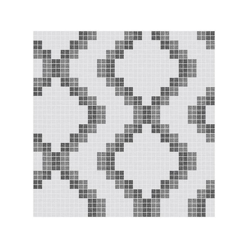 Sample 2716-23864 Mosaic Black Grid Wallpaper