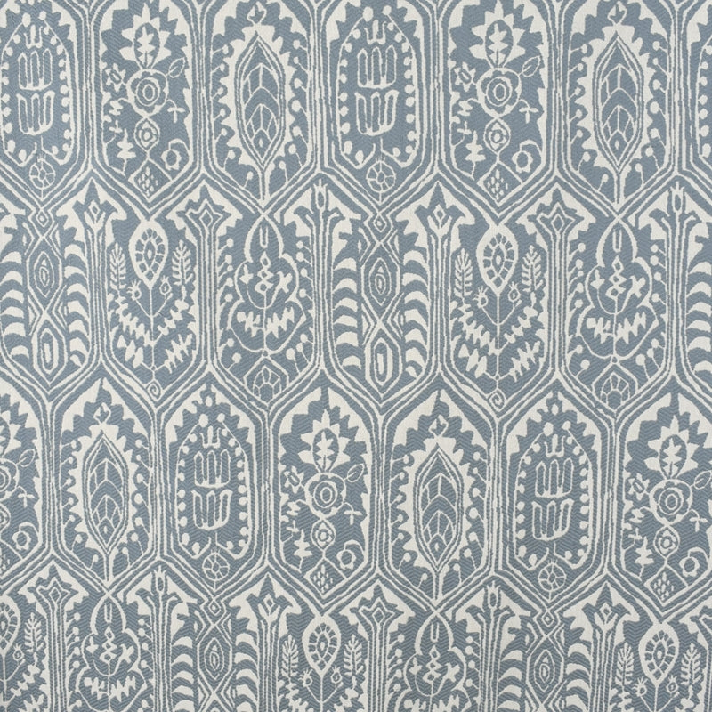 Shop S2380 Calm Blue Ikat Greenhouse Fabric