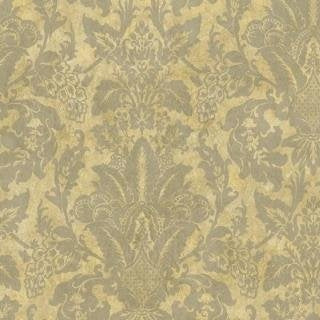 Acquire DS20004 Dorsino Neutrals Damask by Seabrook Wallpaper