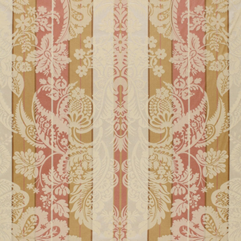 Purchase sample of 64392 Savannah Imberline Damask, Rose Quartz by Schumacher Fabric