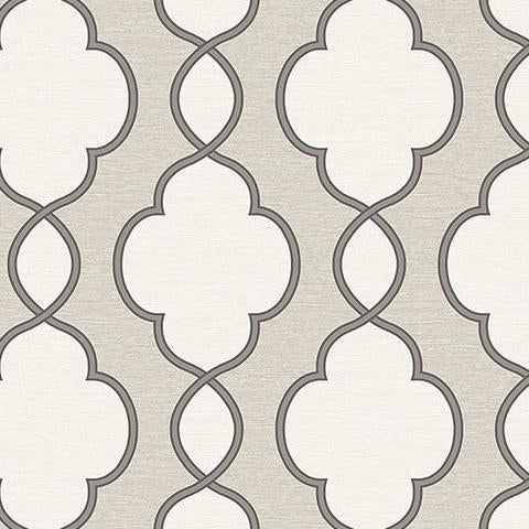 Buy 2625-21821 Symetrie Structure Silver Chain Link A Street Prints Wallpaper
