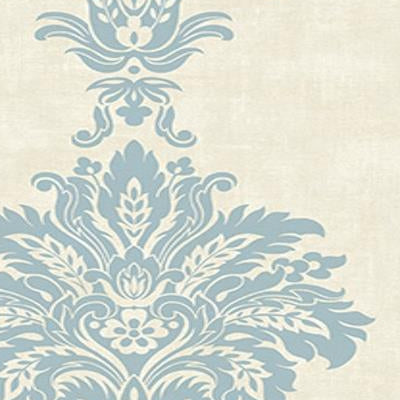 Buy CT41812 The Avenues Off-White Damasks by Seabrook Wallpaper