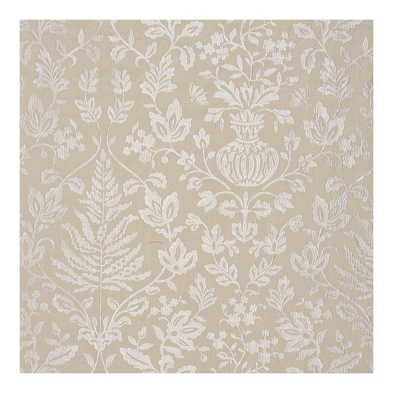 Shop 27032-001 Shalimar Embroidery Sand by Scalamandre Fabric