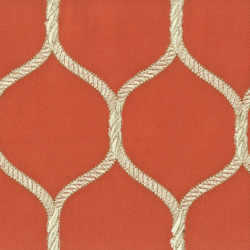 Sample TRIE-7 Cayenne by Stout Fabric