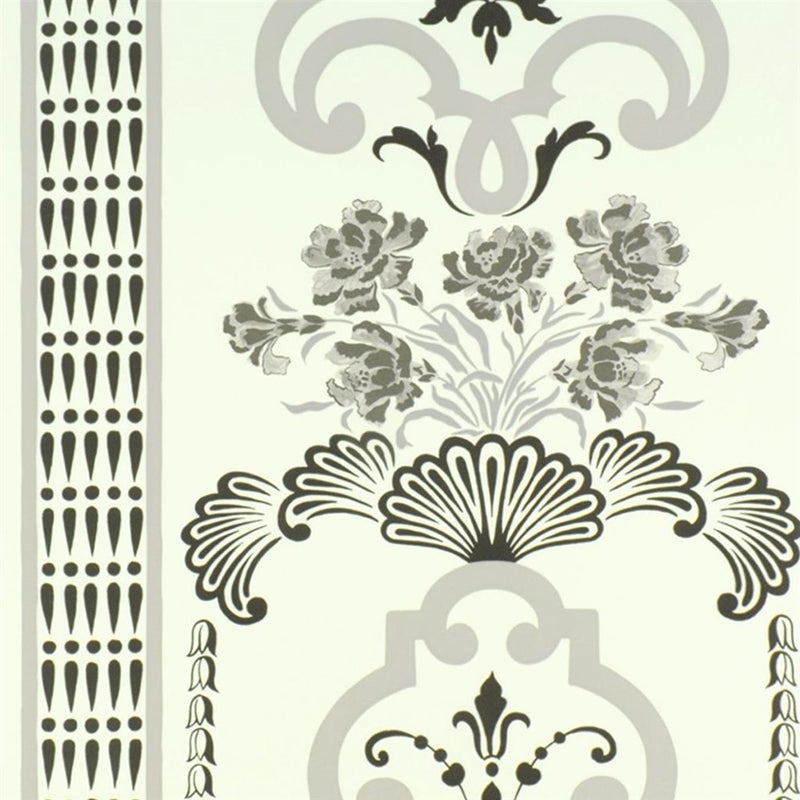 Select P554/04 Bergius Graphite by Designer Guild Wallpaper