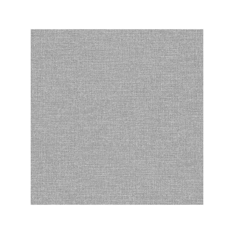 Sample M1702 Archive Collection, Glen Dark Grey Linen Wallpaper by Brewster