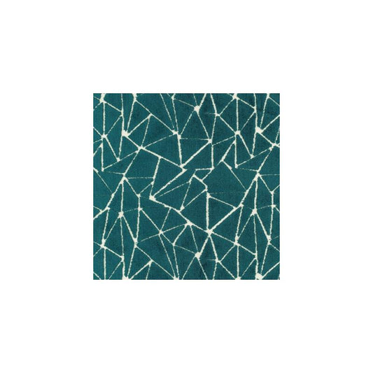 Purchase S4143 Teal Teal Geometric Greenhouse Fabric