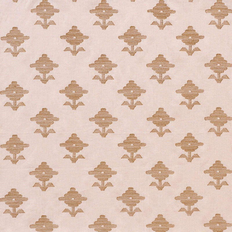 Purchase sample of 74161 Rubia Embroidery, Blush by Schumacher Fabric