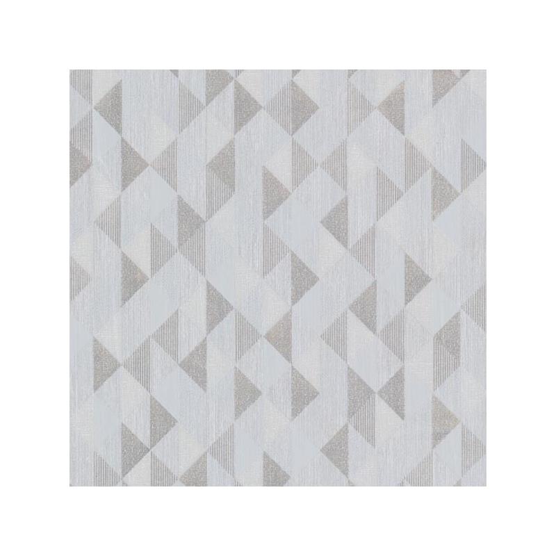 Sample Decorline - Prism, Grey Geometric Wallpaper