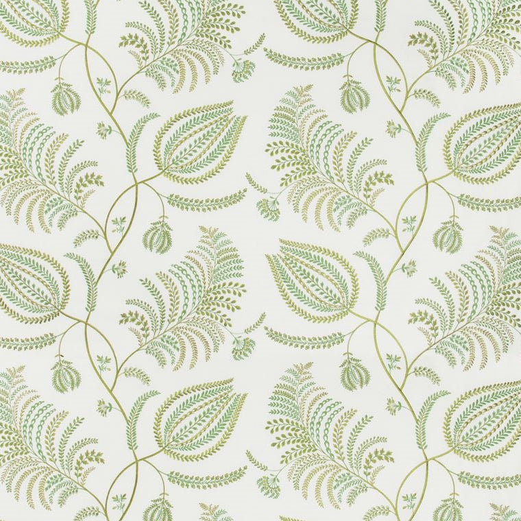 Find 2017158.23 Palmero Emb Ivory/Leaf multipurpose lee jofa fabric Fabric