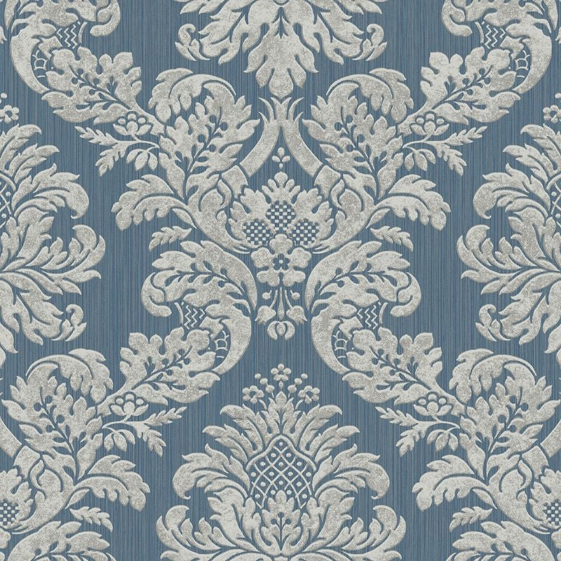 Save KT90502 Classique Grand Damask by Wallquest Wallpaper