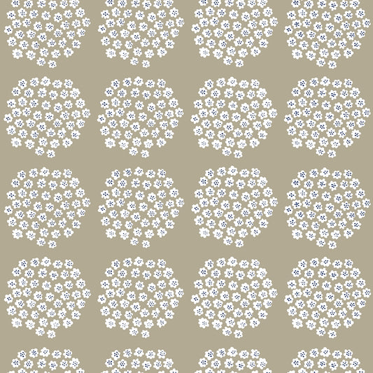 MKS4497 Marimekko Taupe Puketti Peel &amp; Stick Wallpaper by NuWallpaper