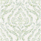 Shop 2901-25404 Perennial Featherton Light Green Floral Damask A Street Prints Wallpaper