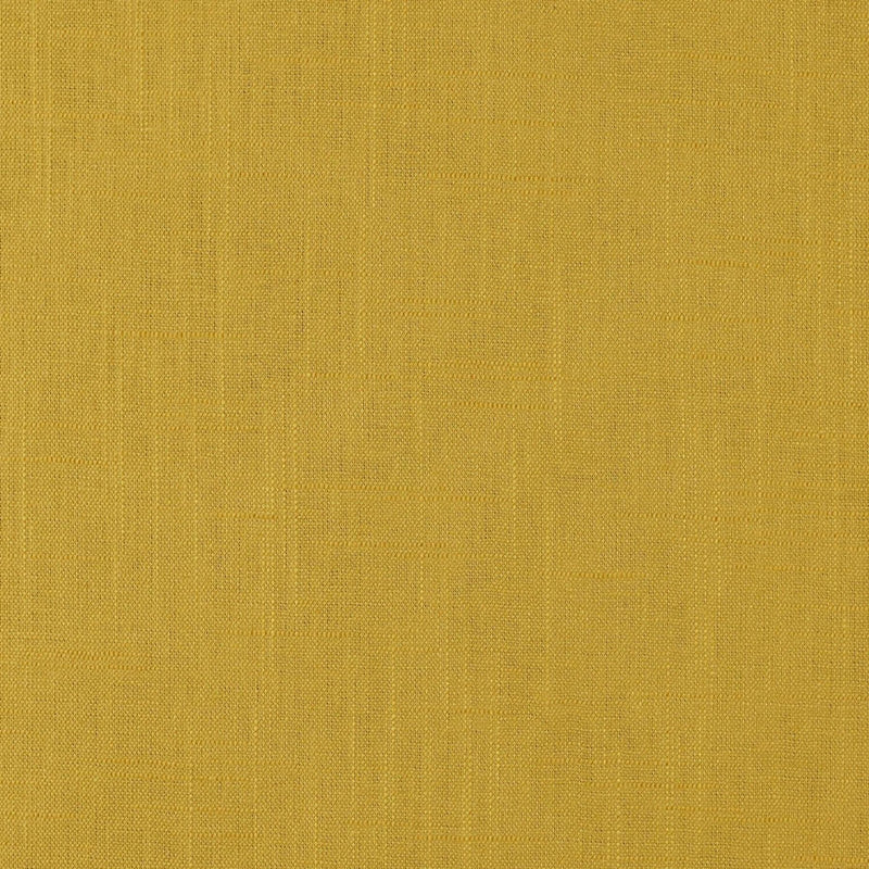 Sample 8461 Jefferson Linen 89 Sulphur, Gold Solid/Plain Multipurpose Magnolia Fabric