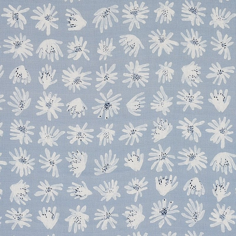 Purchase sample of 179720 Meadow Rock, Blue by Schumacher Fabric