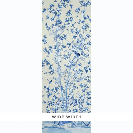 Save on 5007744 Brighton Pavilion Blue Schumacher Wallcovering Wallpaper