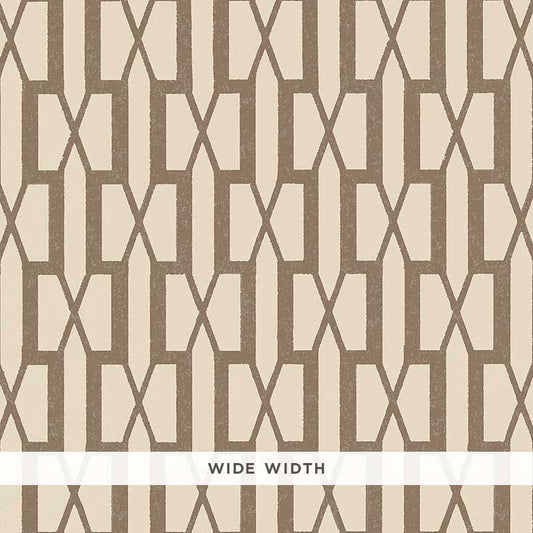 Select 5007996 Belvedere Berber Brown Schumacher Wallpaper