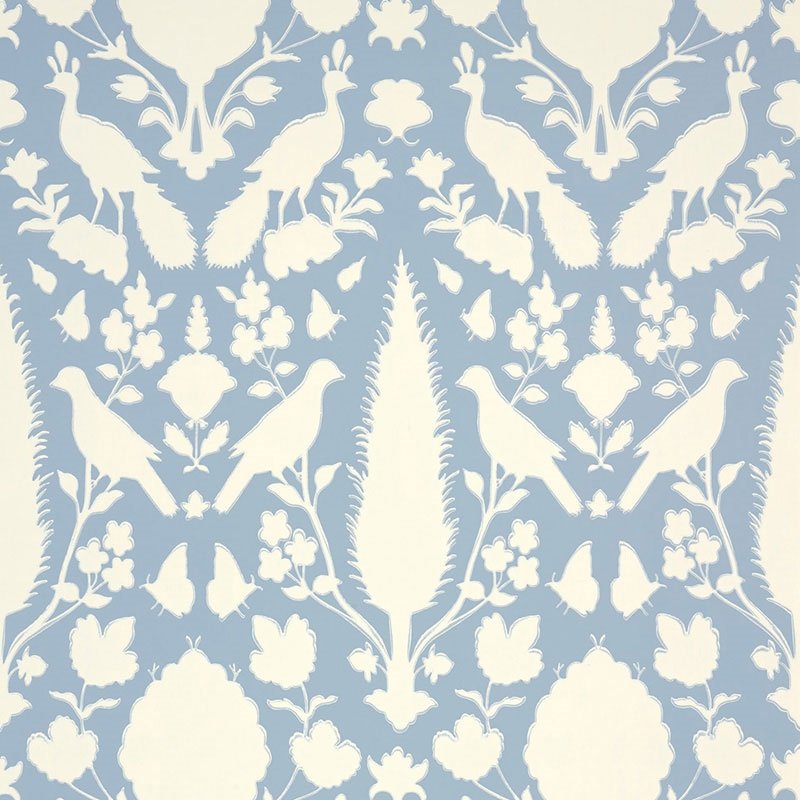 Purchase 5004127 Chenonceau Sky Schumacher Wallpaper