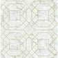 Shop RZS4531 Rachel Zoe Gold Seraphina Peel and Stick Wallpaper Burgundy by NuWallpaper