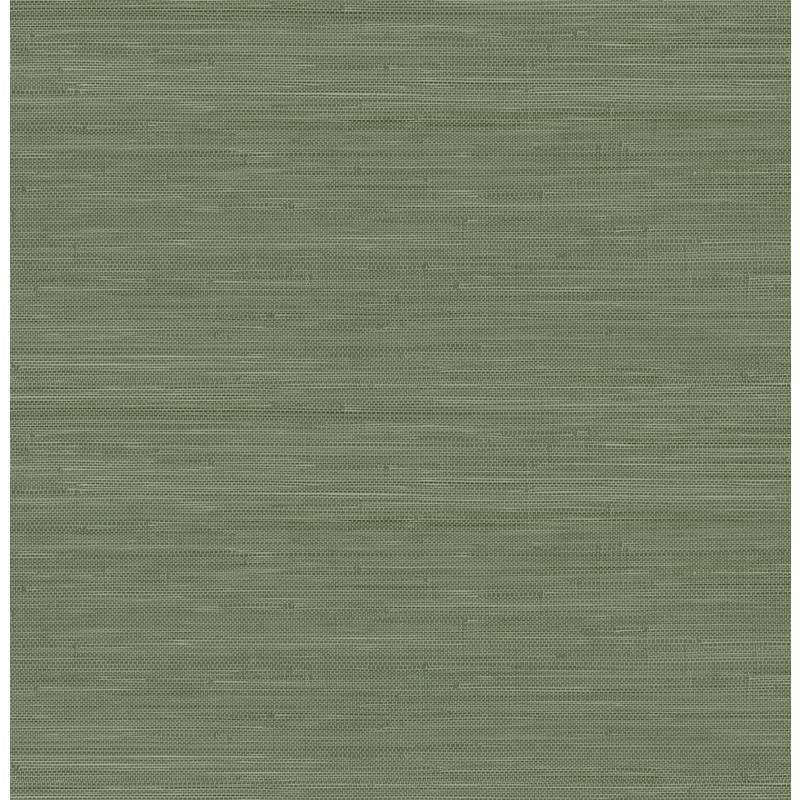 SSS4576 Society Social Hunter Green Classic Faux Grasscloth Peel &amp; Stick Wallpaper by NuWallpaper