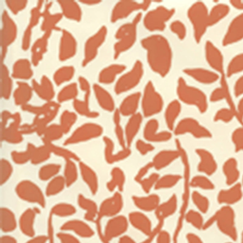 Sample 2030-03WP Arbre De Matisse, Shrimp on Off White by Quadrille Wallpaper
