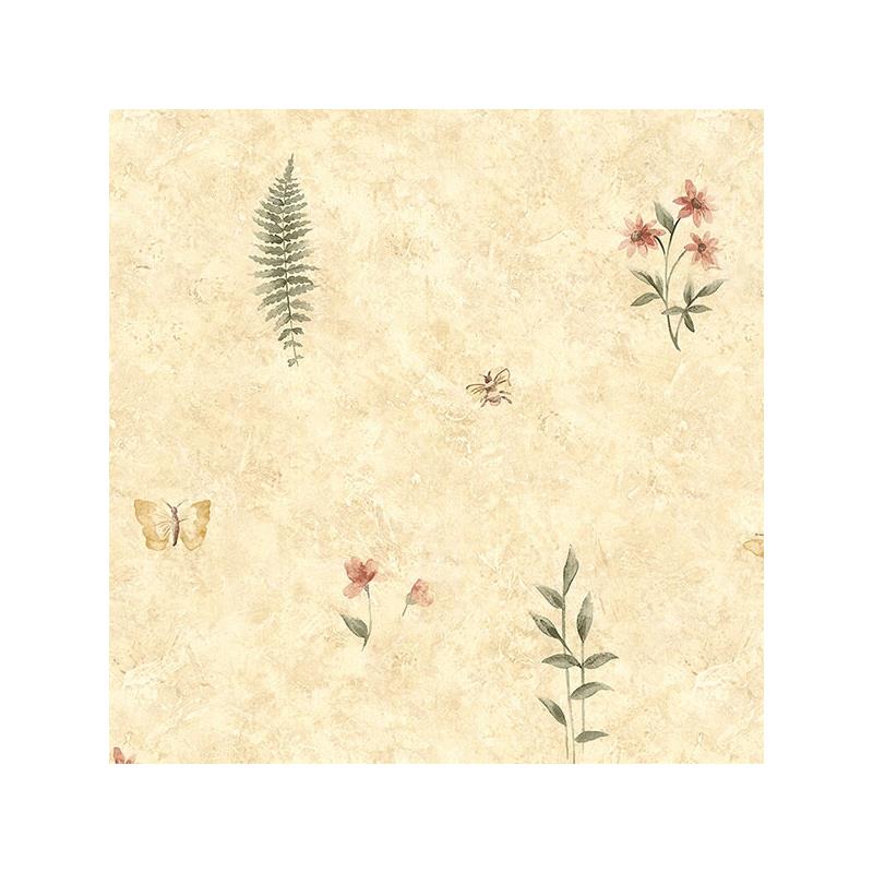 Sample SP21158 Creative Kitchens Summer Botanical Sidewall  Norwall Wallpaper