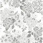 Sample 4081-26303 Happy, Irina Grey Floral Blooms by A-Street Prints Wallpaper