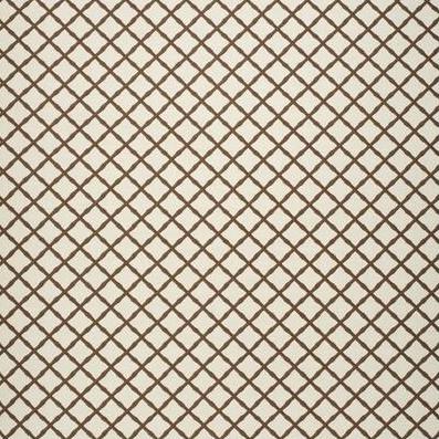 Save 2020115.166.0 Bamboo Trellis Brown Lattice by Lee Jofa Fabric