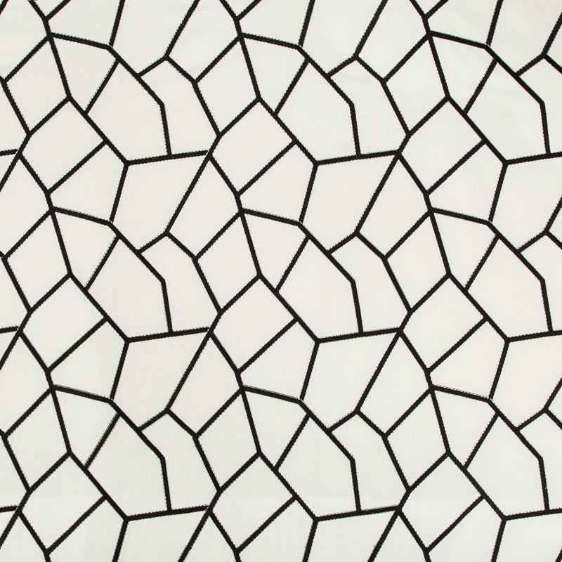 Looking 35736.18.0  Geometric Black by Kravet Design Fabric