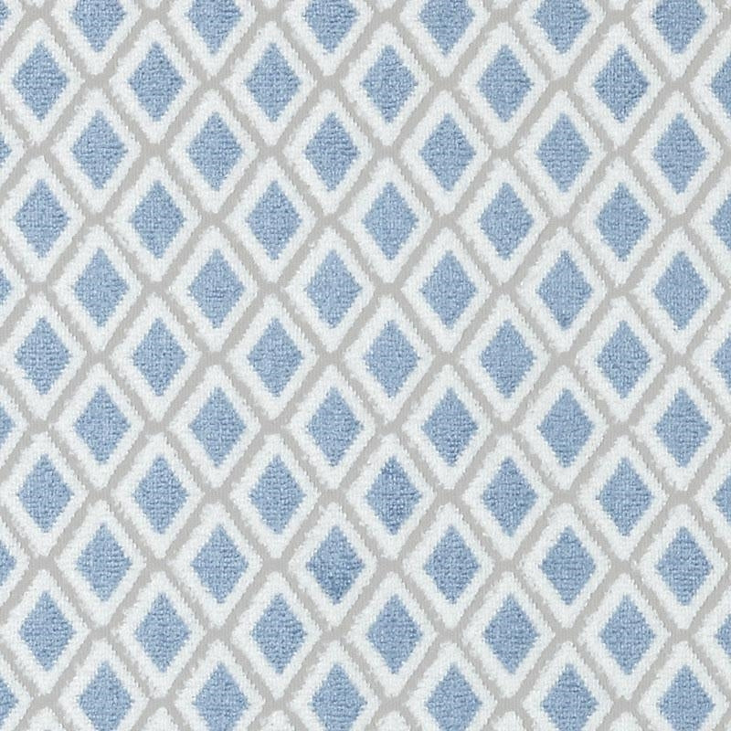 Dv16068-50 | Natural/Blue - Duralee Fabric