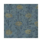Sample AF6520 Tea Garden, French Marigold Blue, Gold by Ronald Redding