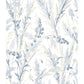 Order 4072-70028 Delphine Hillaire Navy Meadow Wallpaper Navy by Chesapeake Wallpaper