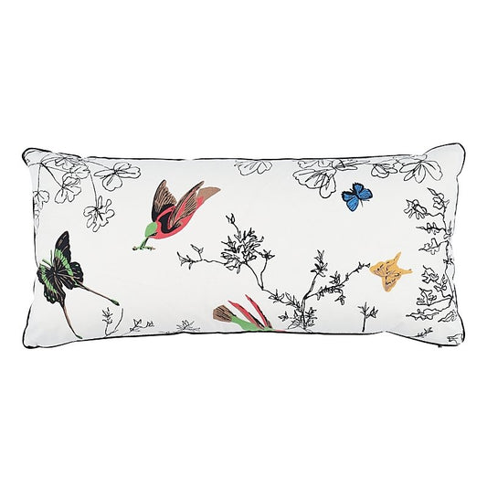So8053106 Margarete 22" Pillow Ivory By Schumacher Furniture and Accessories 1,So8053106 Margarete 22" Pillow Ivory By Schumacher Furniture and Accessories 2