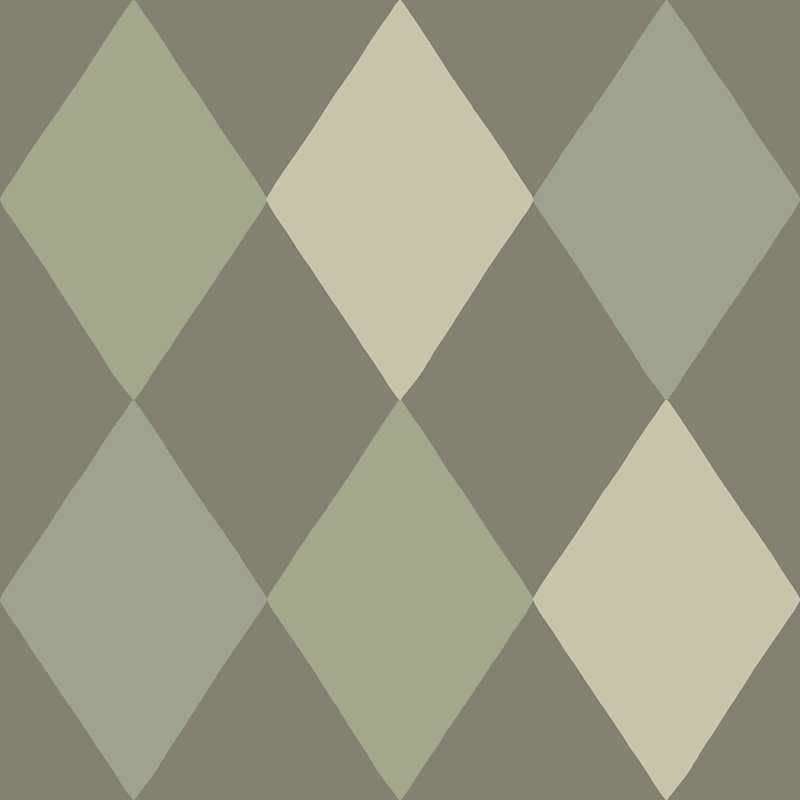 Sample 4111-63028 Briony, Kalas Olive Diamond Wallpaper by A-Street Prints Wallpaper