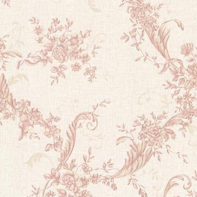 Order 2530-20548 Satin Classics IX Pink Floral wallpaper by Mirage Wallpaper
