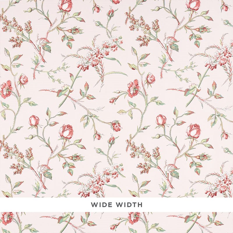 Acquire 5011981 Beluze Blush Schumacher Wallcovering Wallpaper