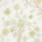 View 5012332 Amaltas Panel Green and Yellow Schumacher Wallcovering Wallpaper