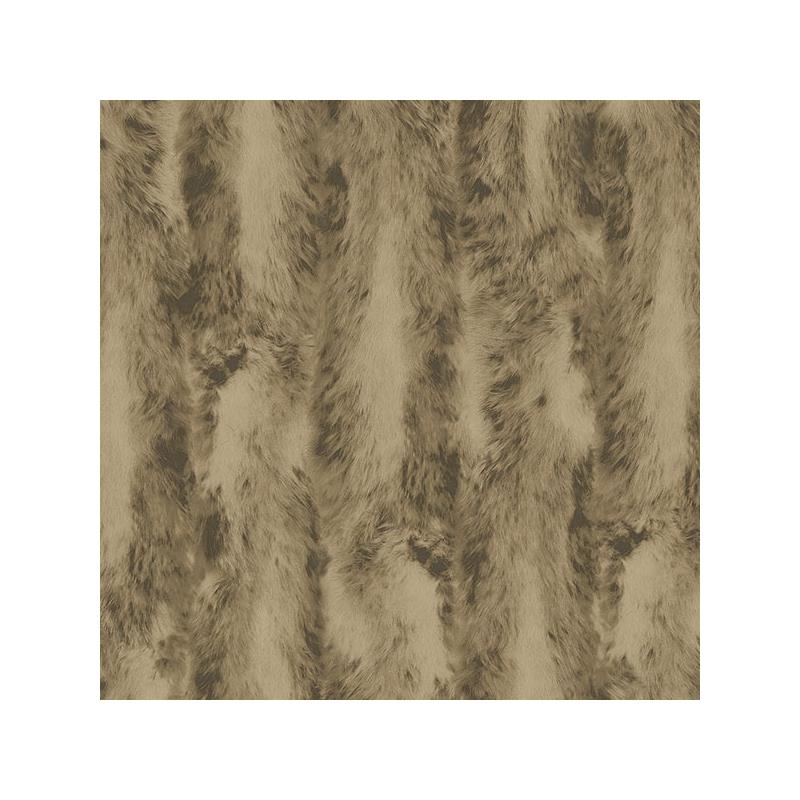Sample G67949 Organic Textures, Brown Chinchilla Fur Wallpaper by Norwall