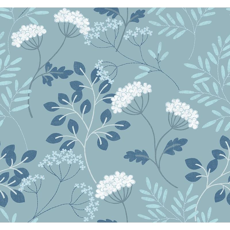 Sample 2975-87543 Scott Living II, Sorrel Slate Botanical by A-Street Prints Wallpaper