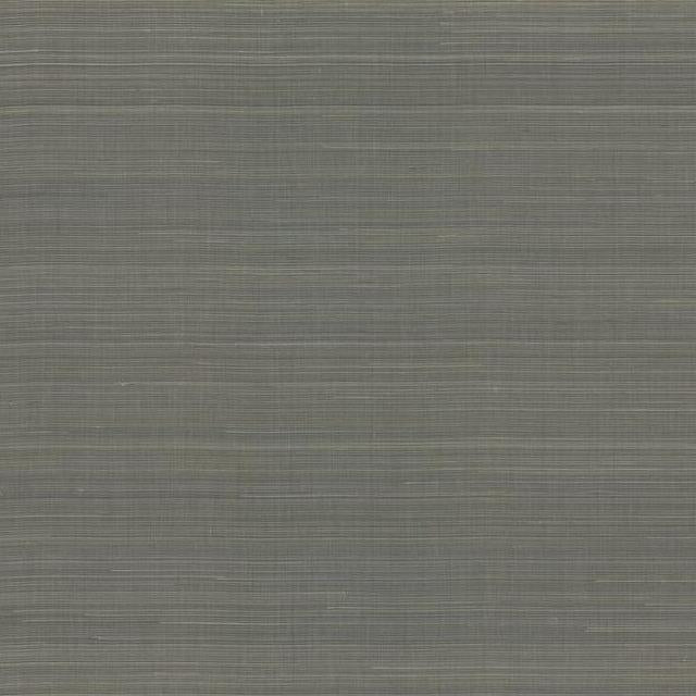 Select OG0624 Elegant Earth Abaca Weave Charcoal Antonina Vella Wallpaper