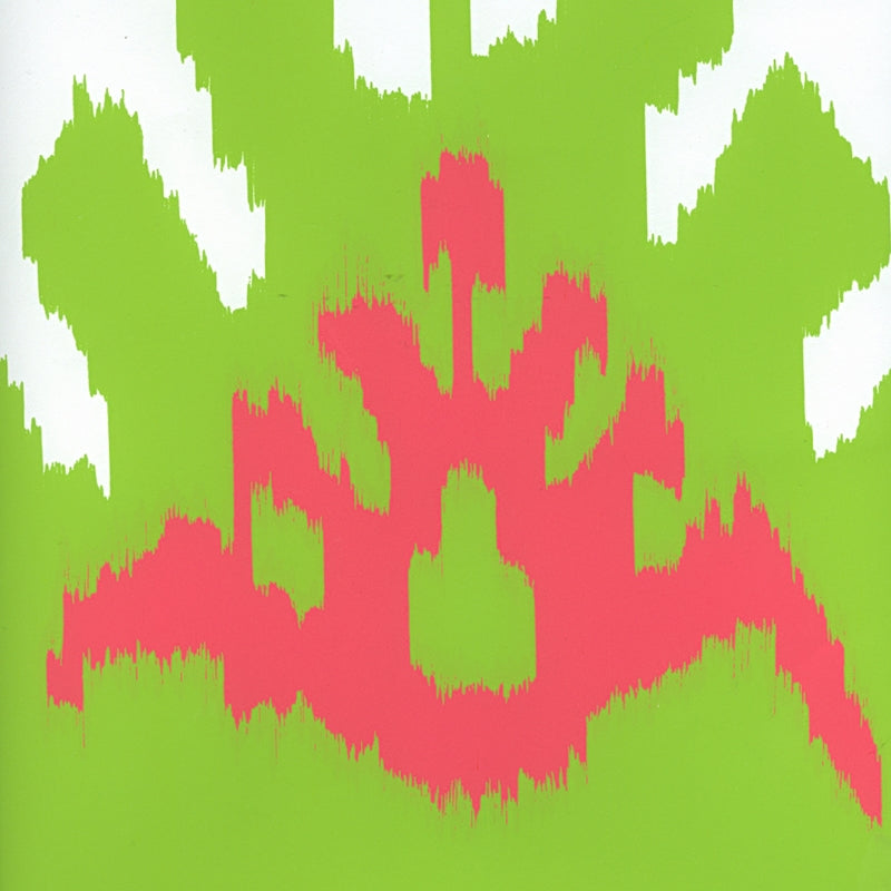 Sample 302830W-01AWP Kazak, Magenta Lime by Quadrille Wallpaper
