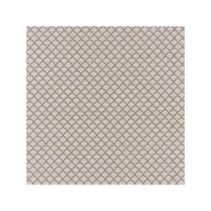 Sample 27137-003 Scallop Weave, Flax - Scalamandre Fabric (SC 000327137)