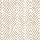 Sample AP303-5 Petite Zig Zag, Sand on Almost White by Quadrille Wallpaper