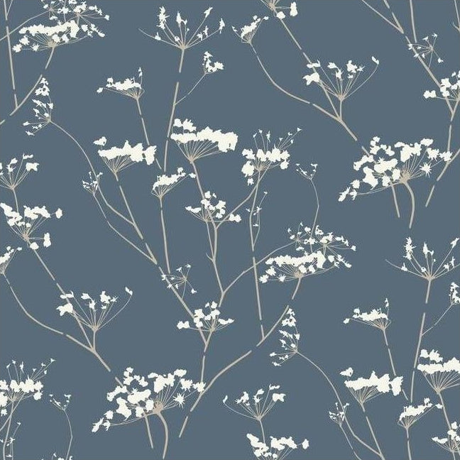 Purchase NA0600 Botanical Dreams Enchanted Blue by Candice Olson Wallpaper